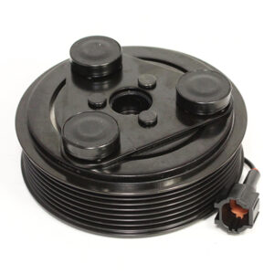 بكرة مع ضاغط لمكيف السيارة